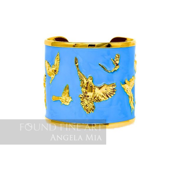 "Arise" Cuff-Sky Blue