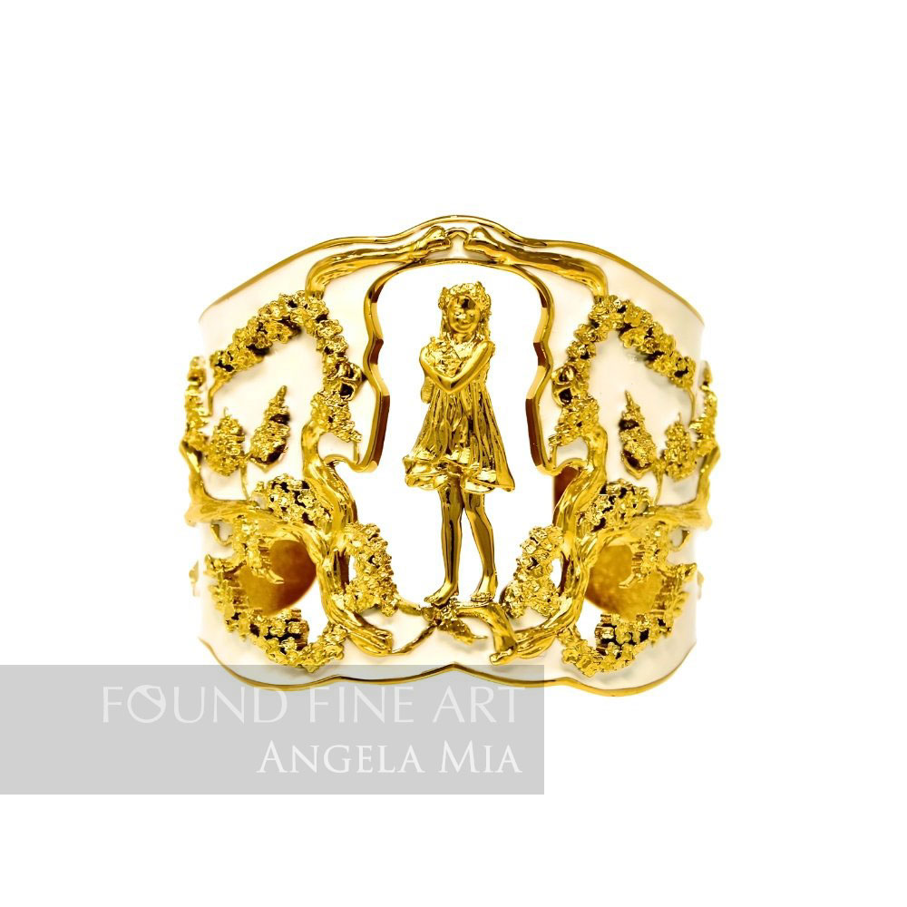 "Harmony" Cuff-Gold & Ivory