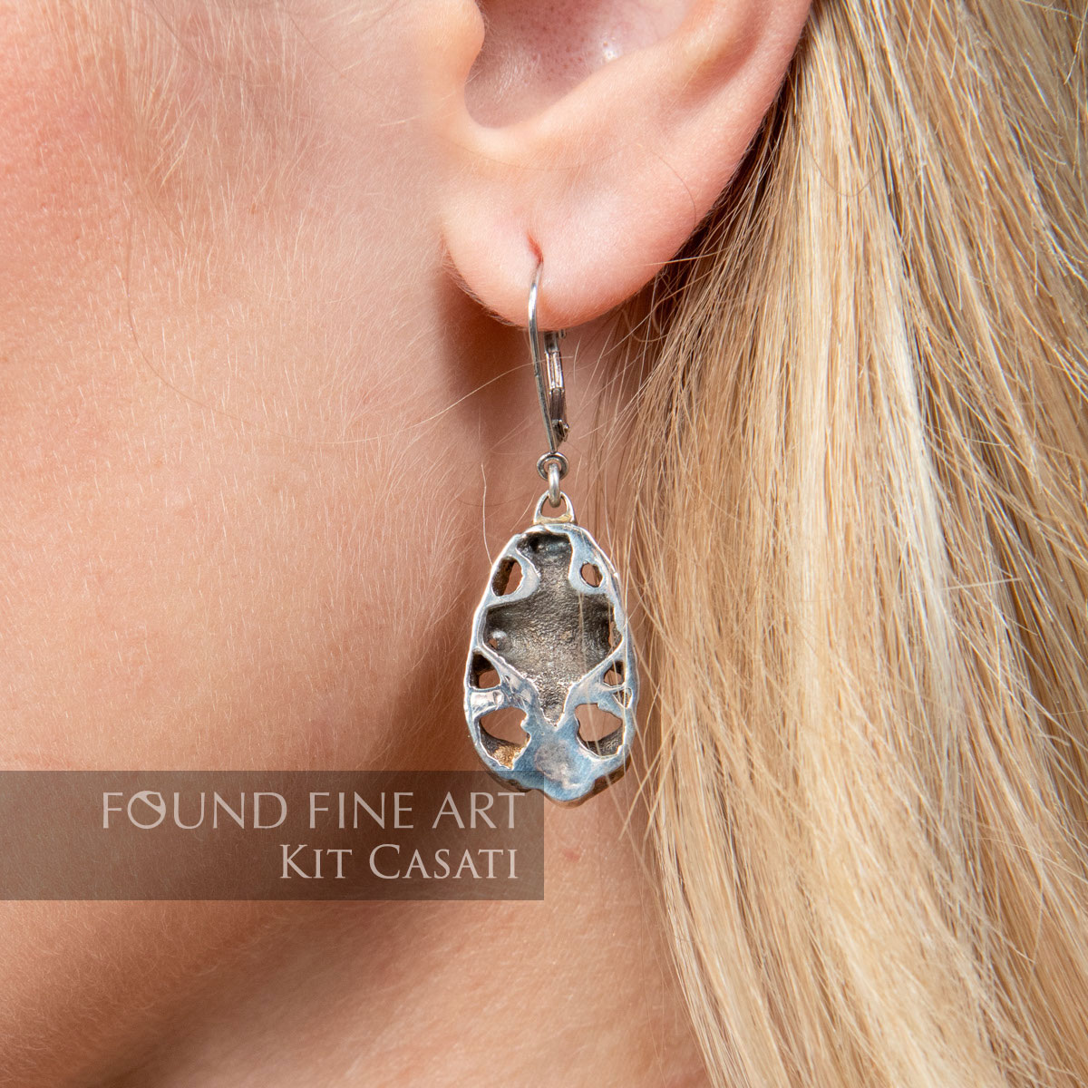 "Silver Earrings" Mystic Deep Collection