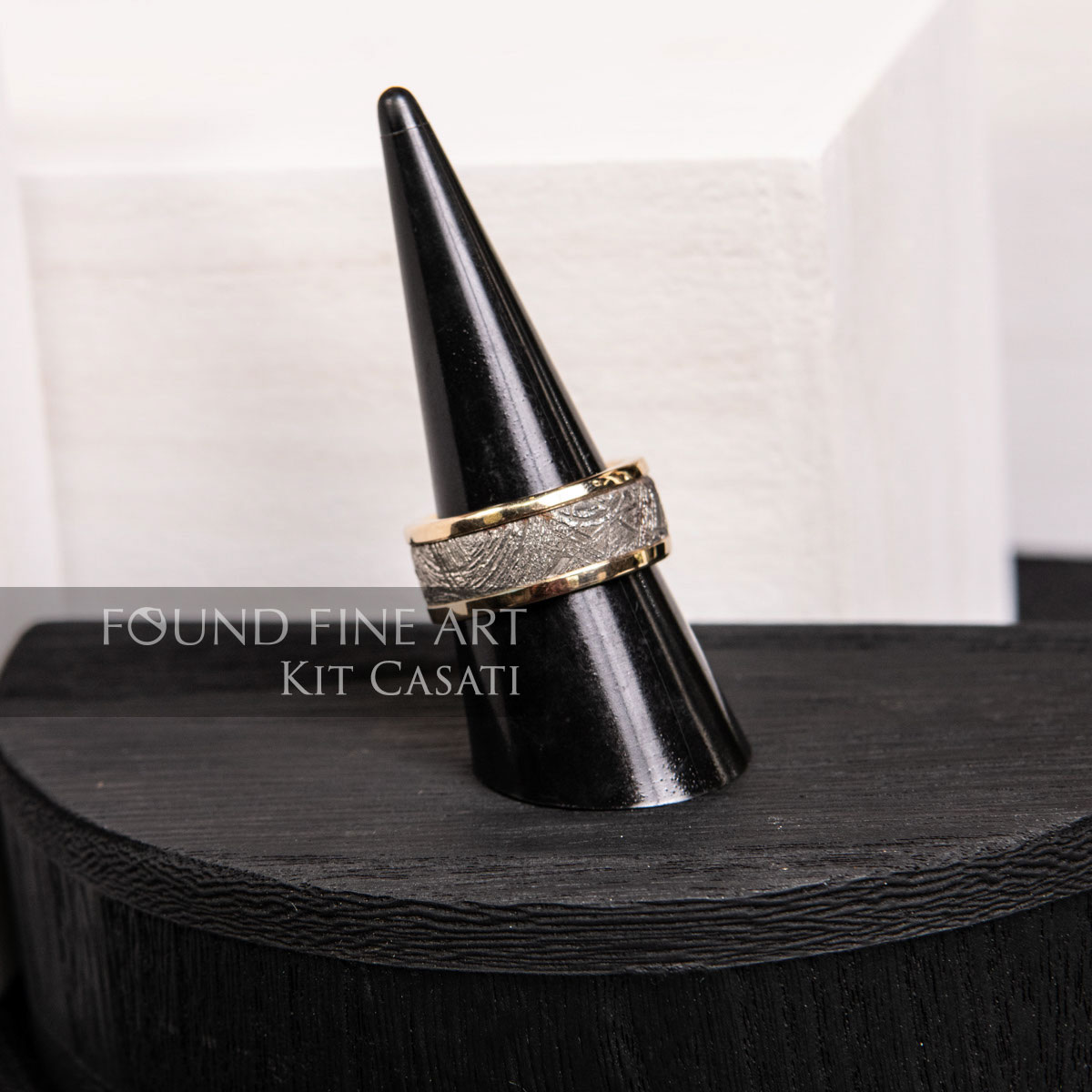 "Meteorite & Gold Ring" Meteorite Collection