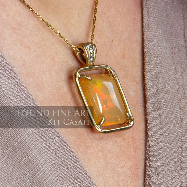 "Ethiopian Opal, Rectangle" Rough to Refine Collection