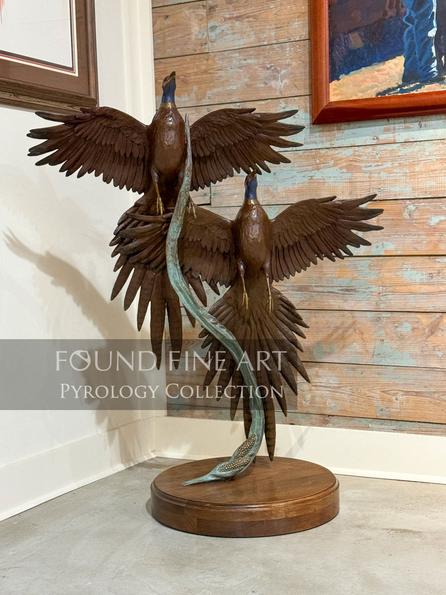 Pheasants by Beverly Shiller