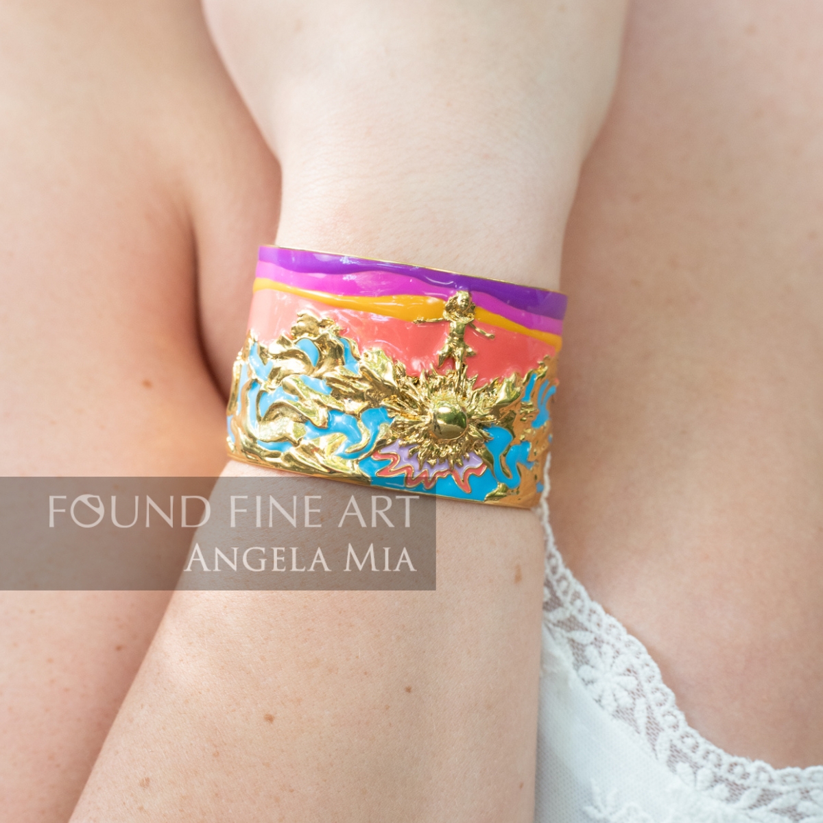 "Tomorrow's Glory" Cuff - Gold
