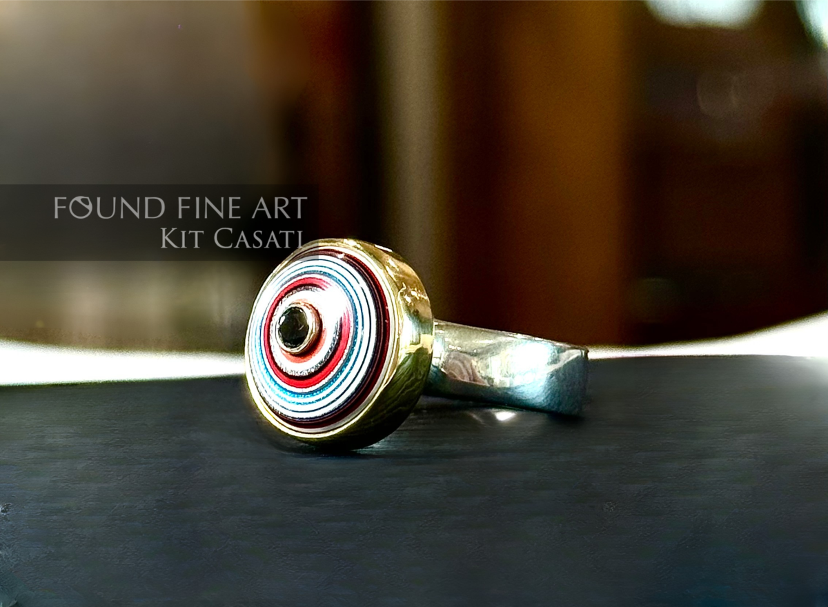 "Corvette Agate Ring" Detroit Agate Collection
