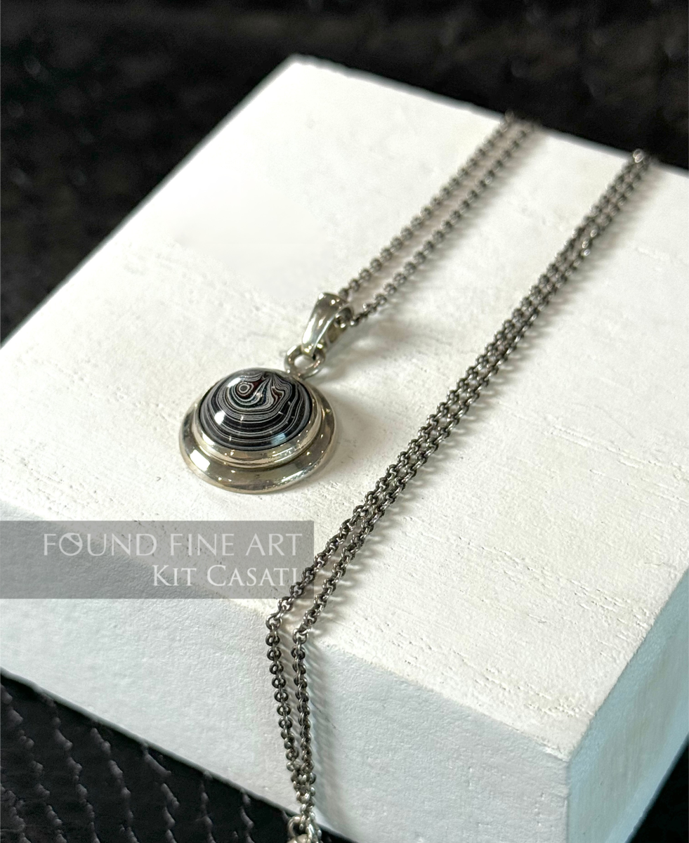 "Round Pendant" Detroit Agate Collection