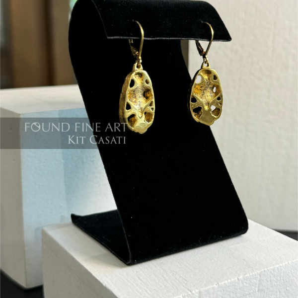 "Gold Earrings" Mystic Deep Collection