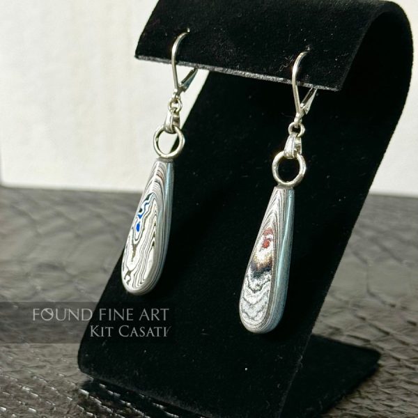 "Earrings" Detroit Agate Collection