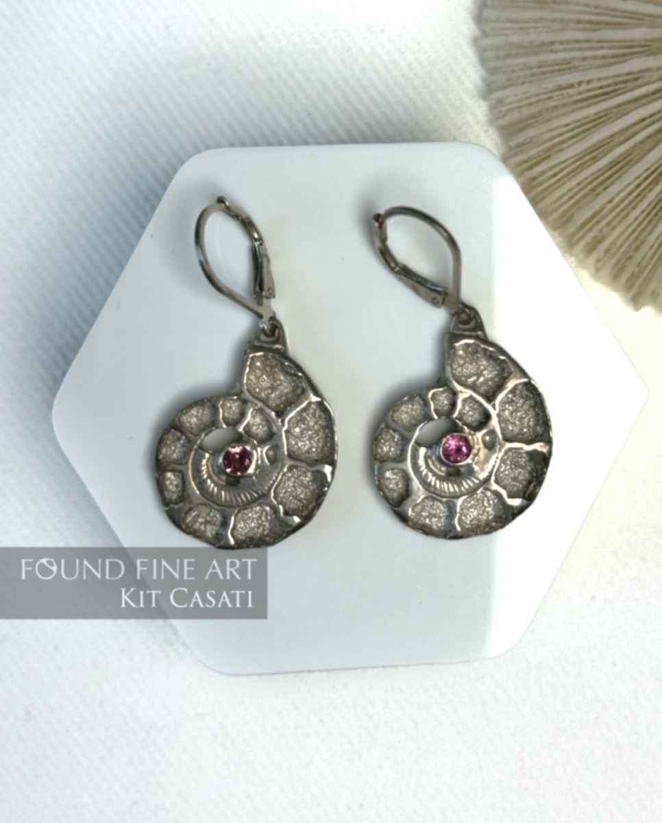 "Silver Earrings" Mystic Deep Collection