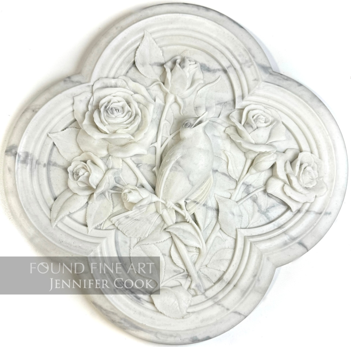 Nightingale with Roses