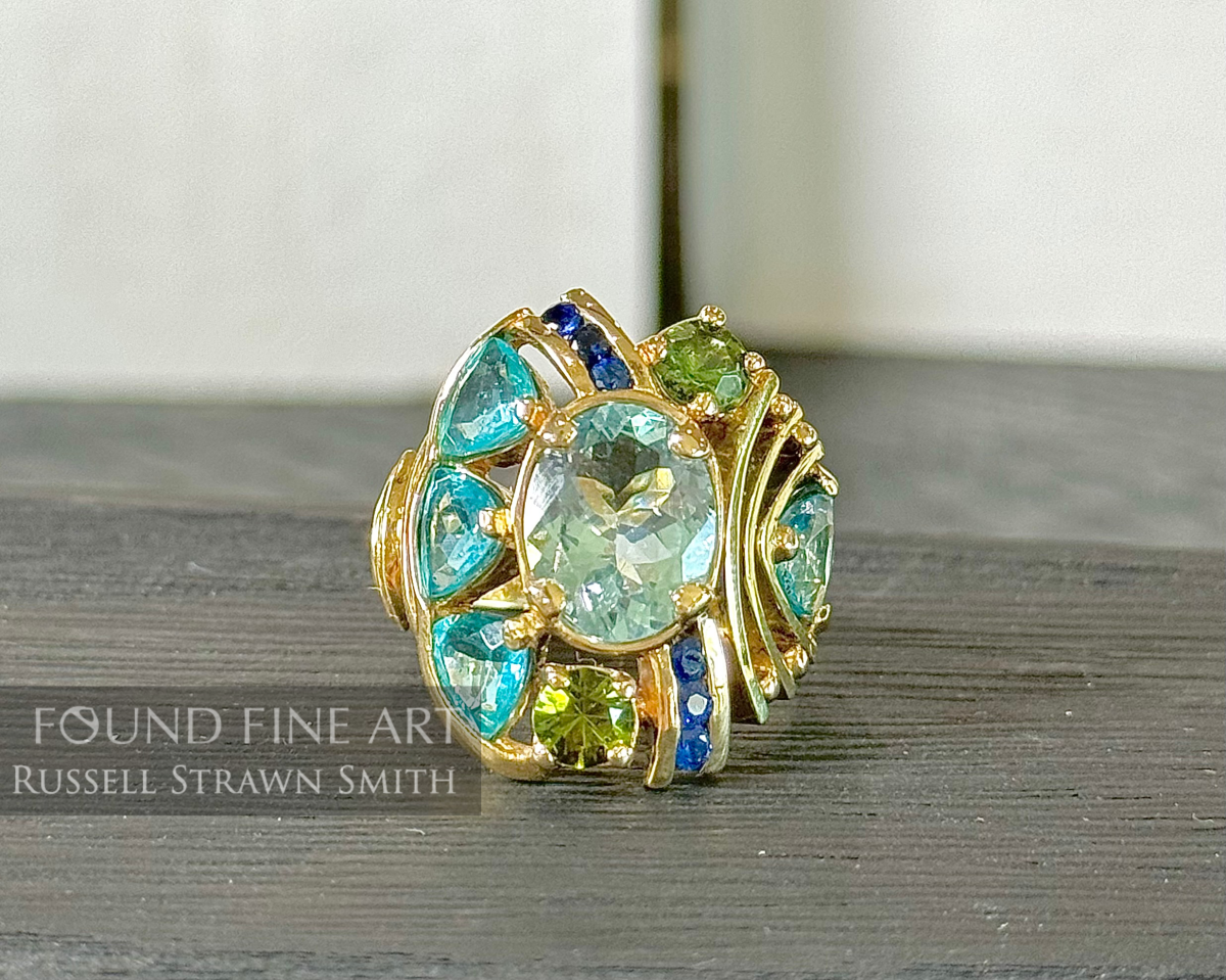 Study in Blue & Green