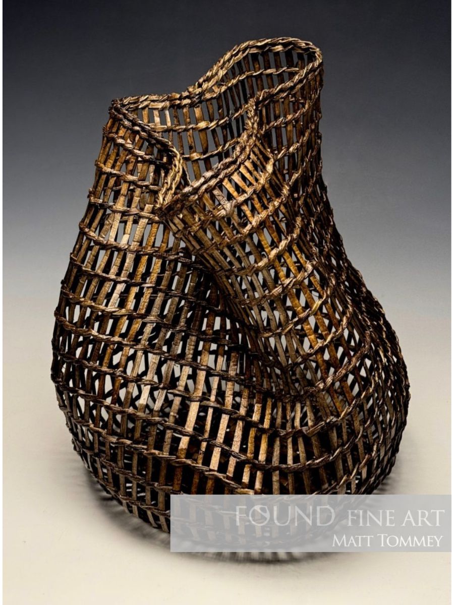 Freeform Open Weave Vessel 003