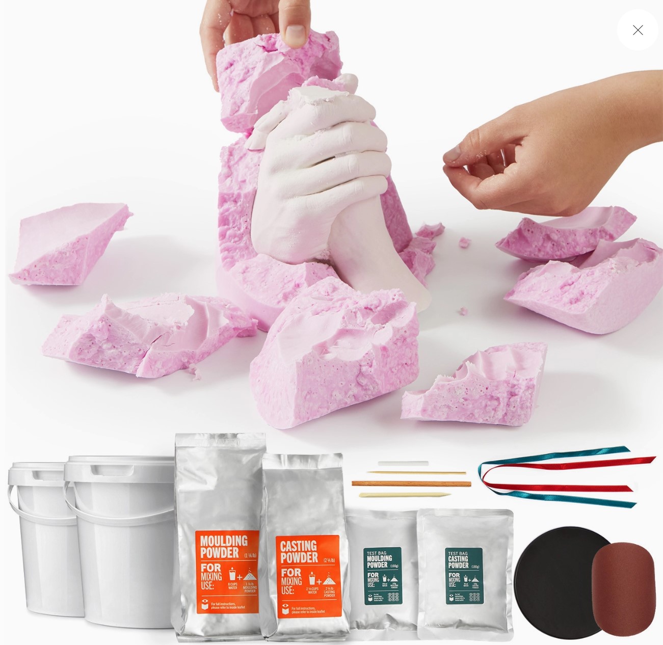 HomeBuddy Hand Casting Kit with Practice Kit