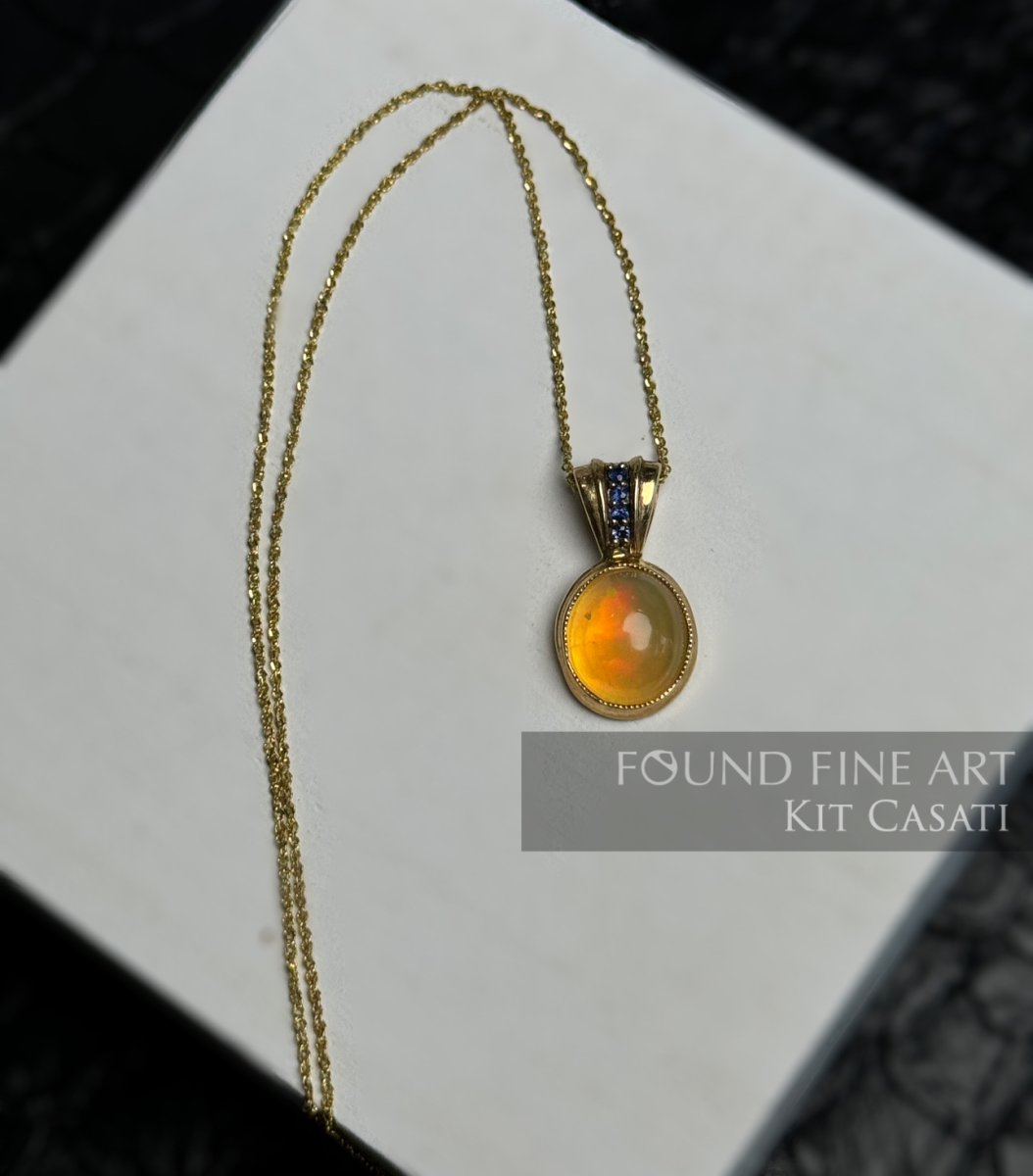 Ethiopian Opal Pendant