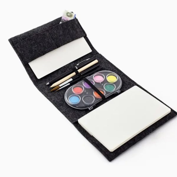 Jotblock Travel Postcard Watercolor Paint Set