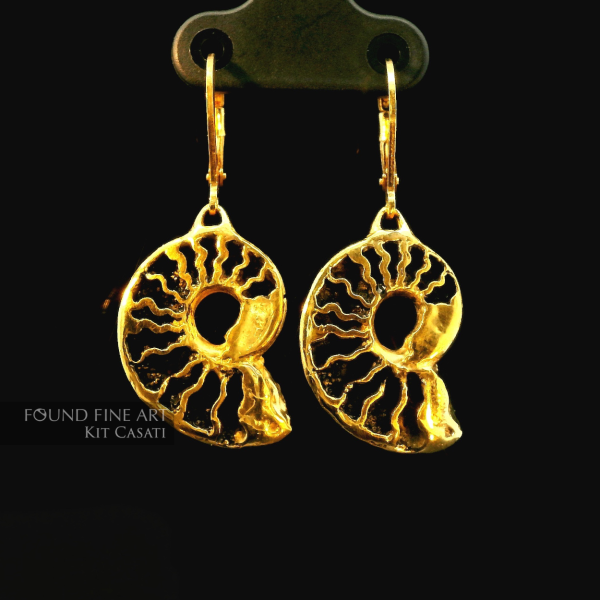 "Gold Earrings" Mystic Deep Collection