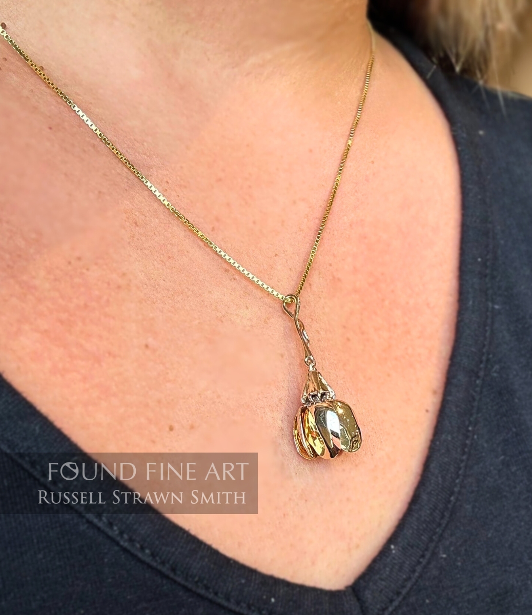 "Forgetmenot" -14k gold