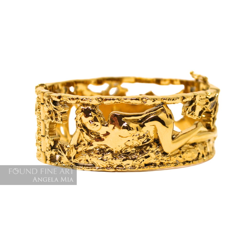 “Parsley” Bangle - Gold