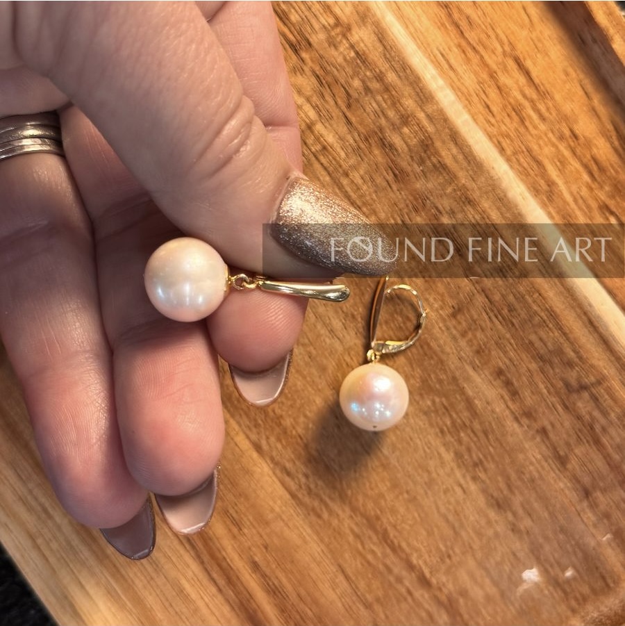 "P11" Pearl Earrings