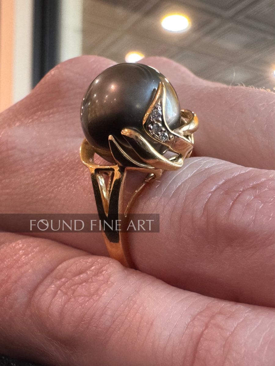 "P6" Pearl Ring