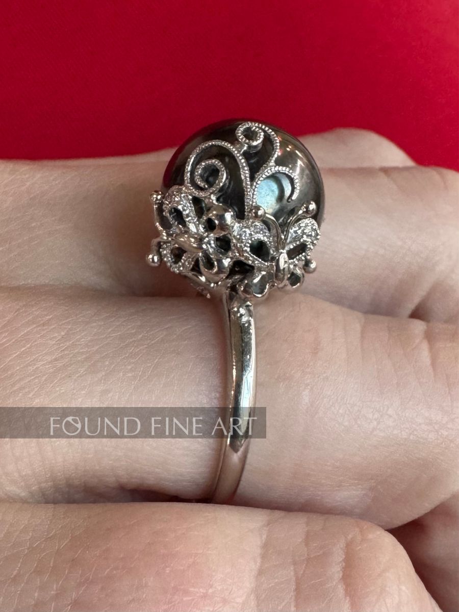 "P7" Pearl Ring