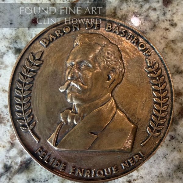 Baron De Bastrop Medalion Large