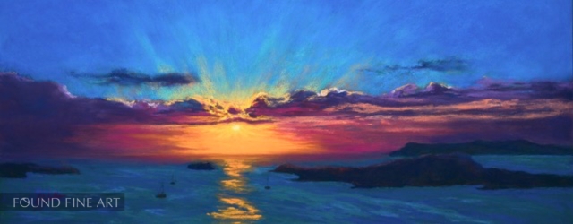 Santorini Caldera Sunset