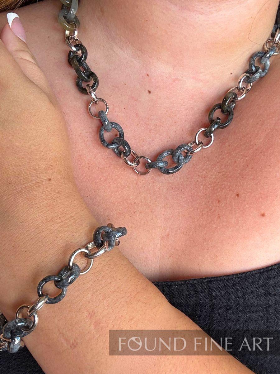 J3-1 Jade Chain & Bracelet Set